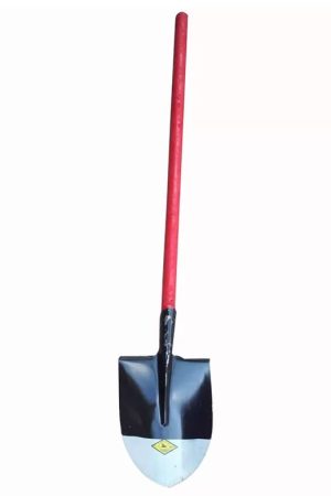 Xẻng chữa cháy sơn màu đỏ